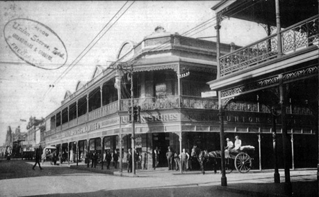 Union Stores front view